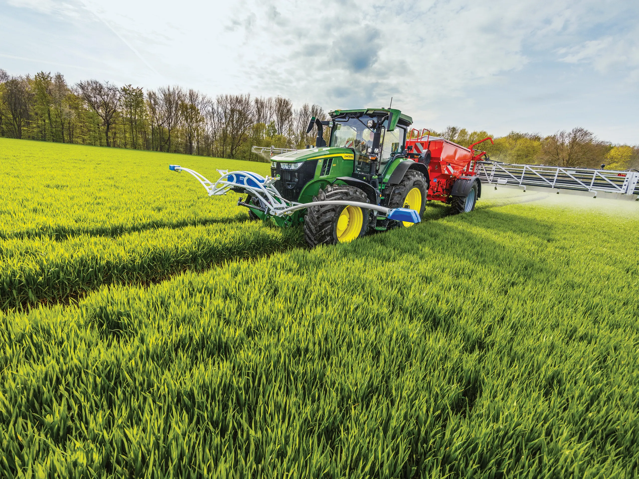 John Deere tractor potente