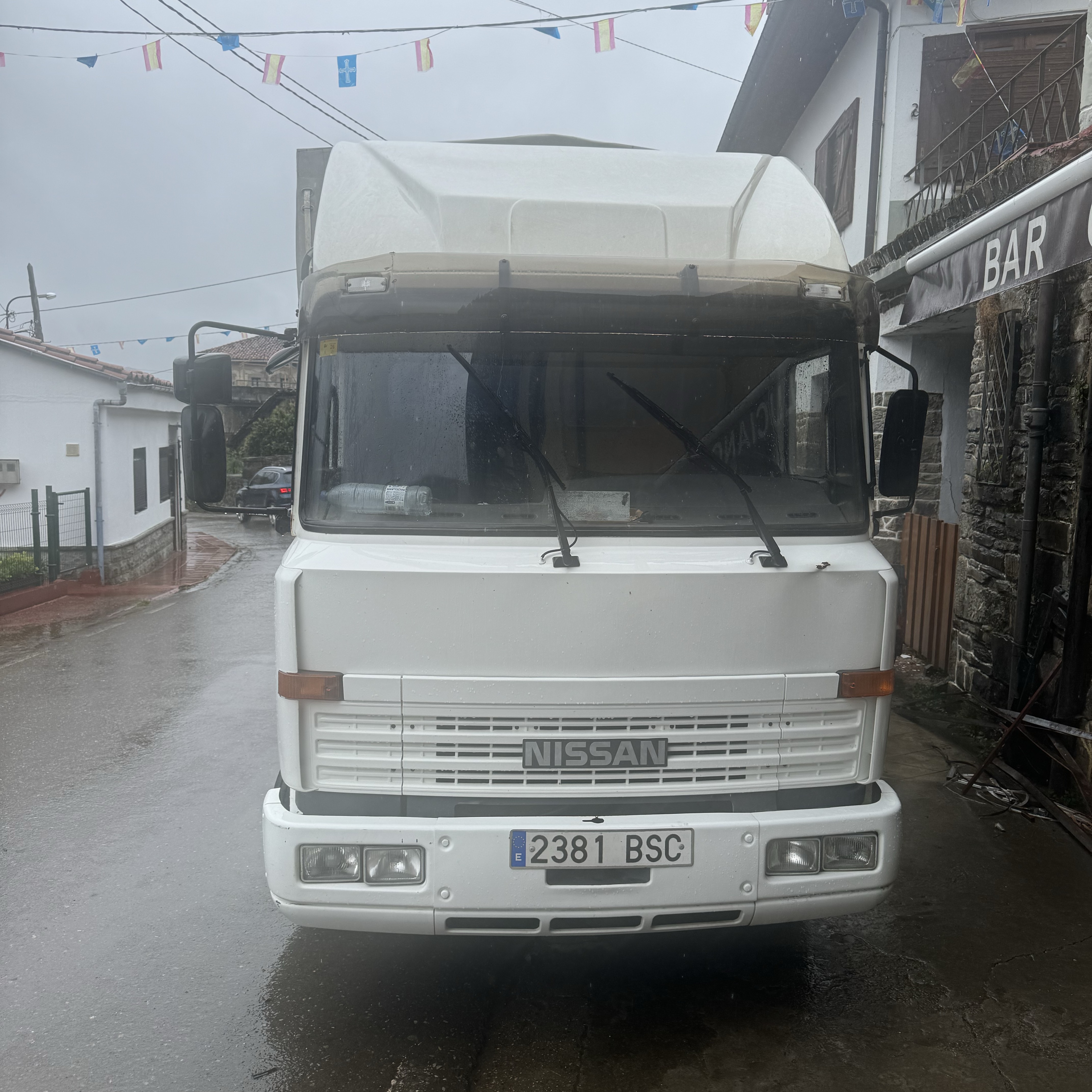 Camion ganadero nissan 3500kg - imagen 1