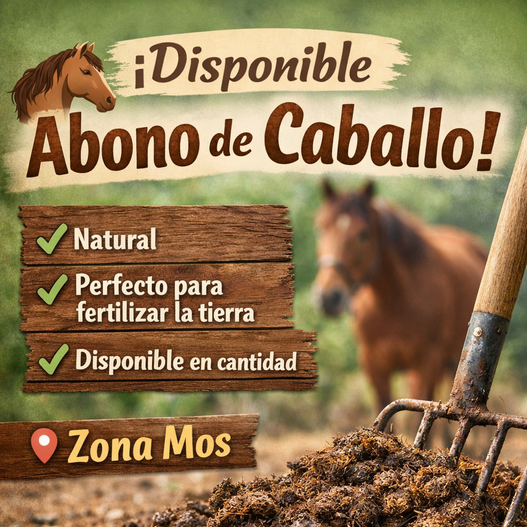 Abono de caballo - imagen 1