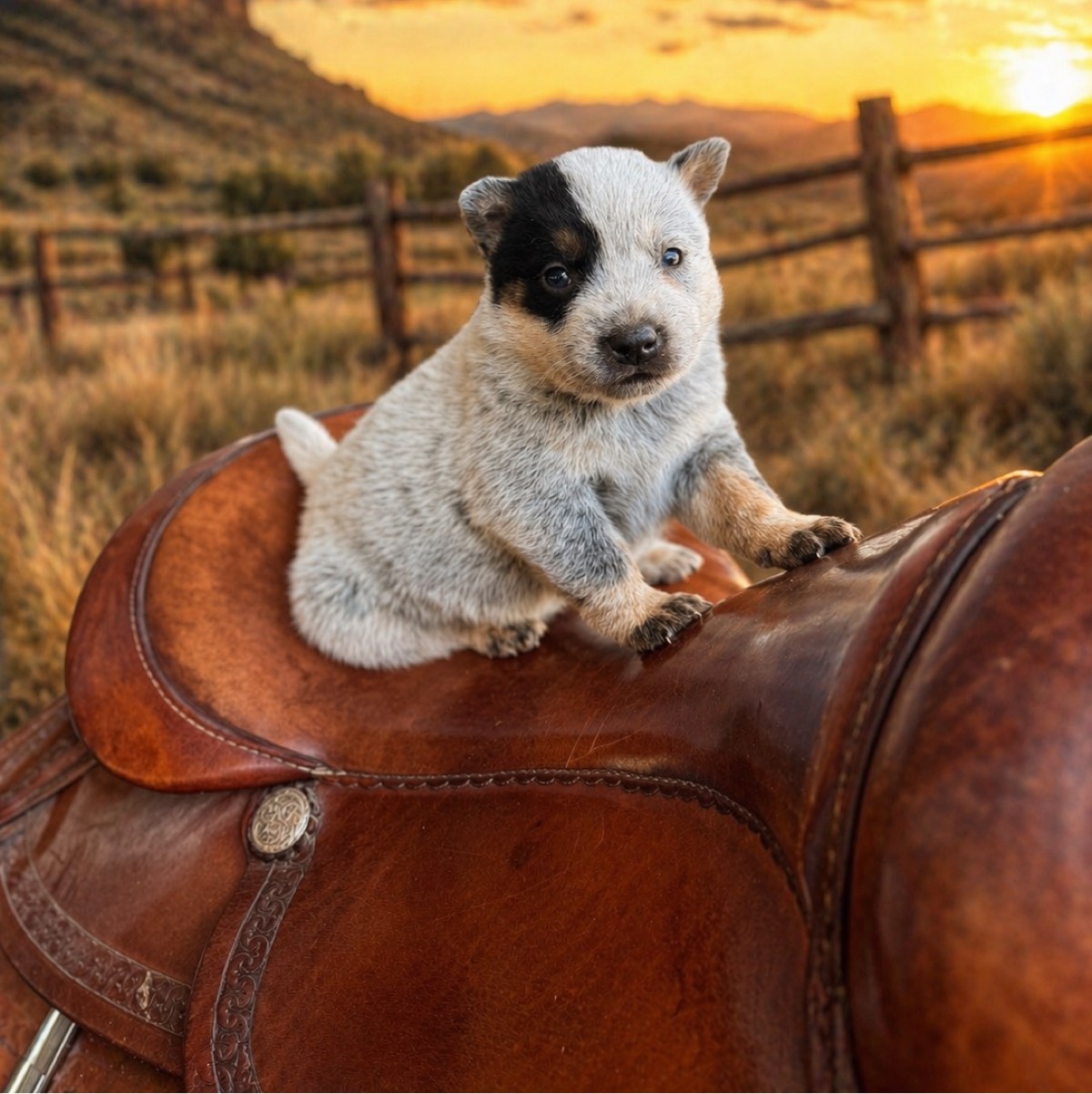 Último cachorro Australian Cattle Dog
