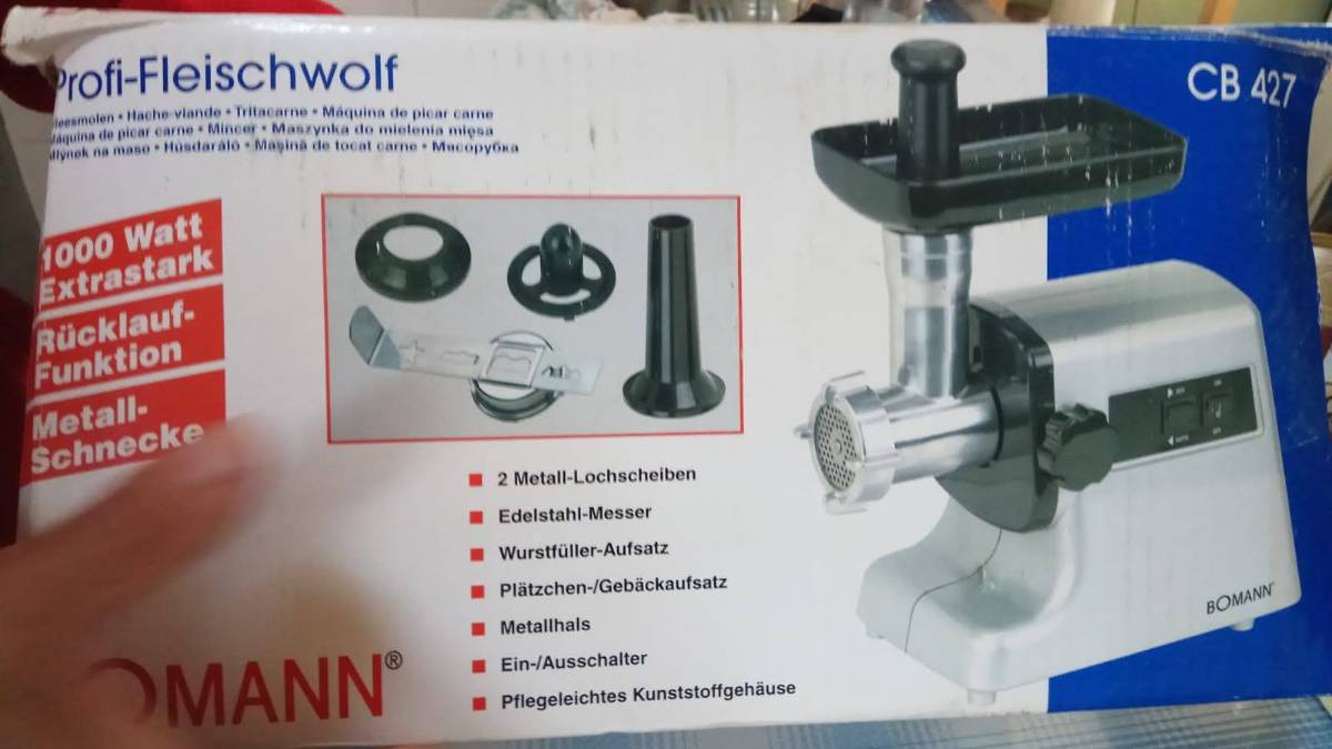 Vendo picadora de carne - imagen 1